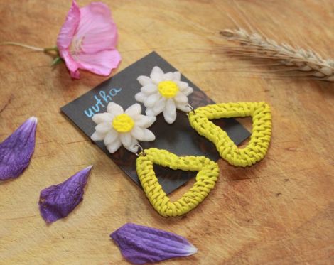 Cercei Rattan Hearts