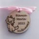 marturie botez pisica  lemn gravat personalizat