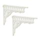 Set doua console din fonta antik white