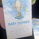 Invitatie baby shower baietel