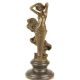 Dansatoare cu esarfa- statueta din bronz 