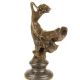 Dansatoare cu esarfa- statueta din bronz 