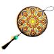 ornament pe lemn mandala 