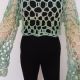 Handmade Mesh Crop Top Crosetat