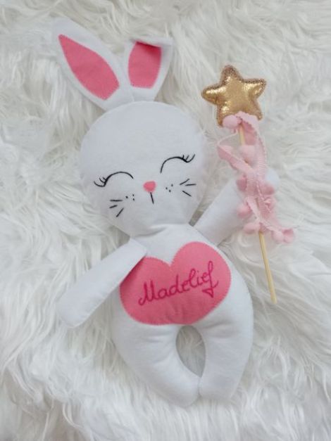 Iepuras handmade personalizat