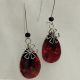 Cercei rasina Red Cilli 