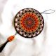 ornament pe lemn mandala 