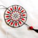ornament pe lemn mandala