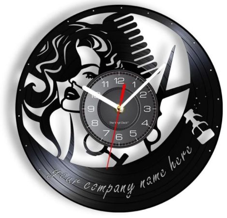 SALON COAFOR-personalizabil -ceas de perete