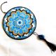 ornament pe lemn mandala 