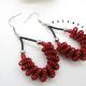 Cercei statement handmade - sarma de aluminiu 