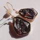 Obsidian negru Druzy