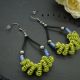 Cercei statement handmade - sarma de aluminiu 