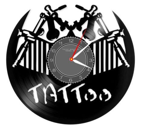 SALON TATUAJE - ceas de perete