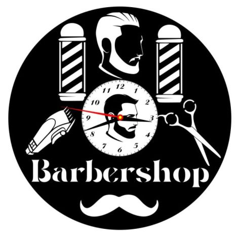 BARBERSHOP-ceas de perete