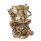 Statueta STEAMPUNK cu craniu de pisica