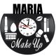 SALON MAKE-UP-ceas de perete personalizabil