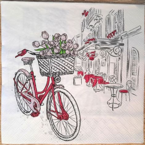 Servetel floribicicleta
