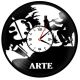 PICTURA-ceas de perete