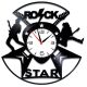 ROCK STAR-ceas de perete