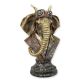 Elefant in frac-bust din rasini
