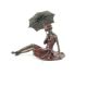 Doamna cu umbrela-statueta vieneza din bronz 