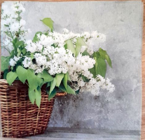 Servetel flori de liliac