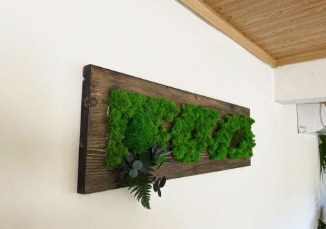 Tablou din licheni 90x30
