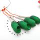 Colier handmade statement unicat - coconi de matas