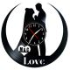 LOVE-ceas de peretepersonalizabil