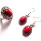 set howlite rosu 