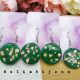 Cercei statement handmade unicat - rotunzi cod912