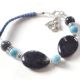 Bratara larimar si dumortierit