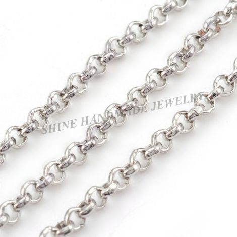 Lant metalic platinum 2.5mm
