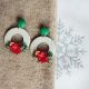Cercei Winter Decor verde