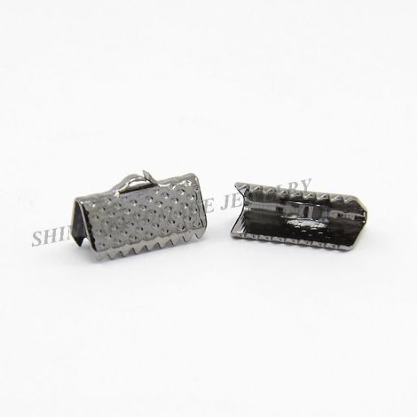 Capat de panglica gunmetal 7x13mm