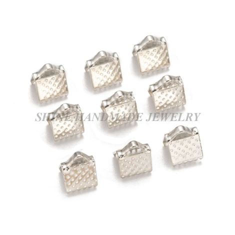 Capat de panglica platinum 6x7mm