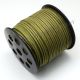 Snur Suede Olive Drab 3.0x1.4mm