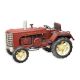 Model tractor rosu