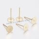 Baza de cercei otel inoxidabil auriu 8x0.3mm