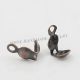Capat de colier cupru antichizat 8x4mm
