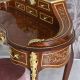 Secretaire Madame Pompadour din lemn masiv 