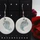 Cercei statement handmade unicat - rotunzi cod923