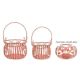 Set doua cosuri fier forjat antik rose