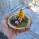 Decor miniatural scena de padure