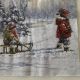 Children and Sleds