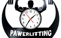POWERLIFTING-ceas de perete