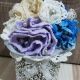 Buchet din flori crosetate