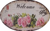 Decoratiune ovala Welcome