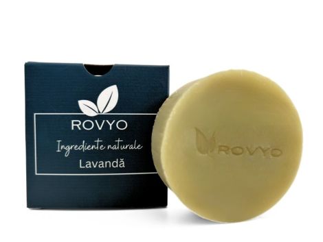 Spun natural handmade cu Lavanda